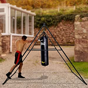 punching bag stand