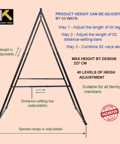 kt pull up bar 1518 side view